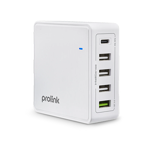 PROLINK Adapter PDC56001  5-Port USB Charger 60W